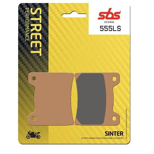 Pastiglie freno posteriori SBS per Yamaha YZF 600 Thundercat 96-04 - Mescola LS sinterizzata strada 555LS