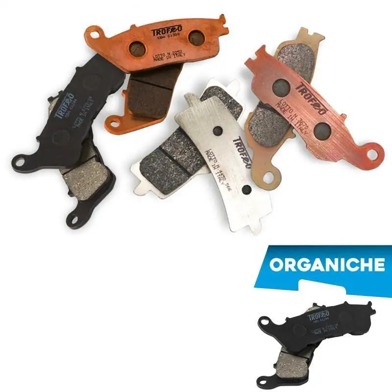Pastiglie freno stazionamento Trofeo by Ognibene per Piaggio MP3 250 06-08 - Mescola Organica 00 43019100