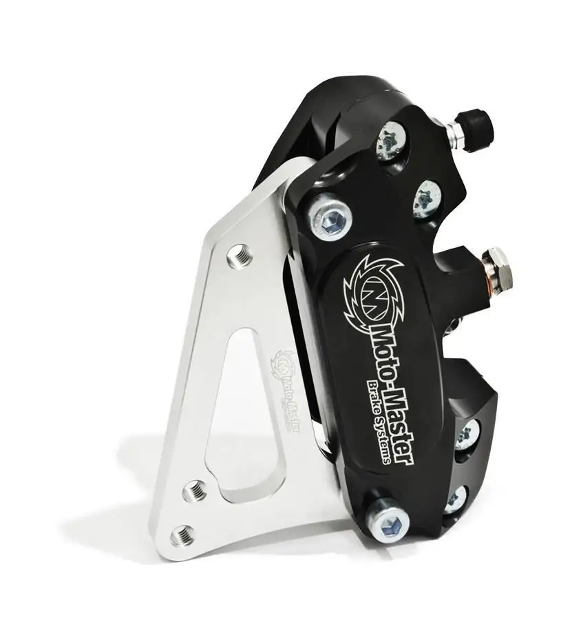 Pinza freno Moto Master Supermoto Racing per KTM 520 EXC 00-02 CNC ricavata dal pieno con adattatore da 320mm e pastiglie freno incluse