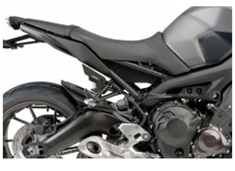 Protezione serbatoio olio freni posteriore Puig per Yamaha MT-07 Tracer 700 16-25 colore carbon look