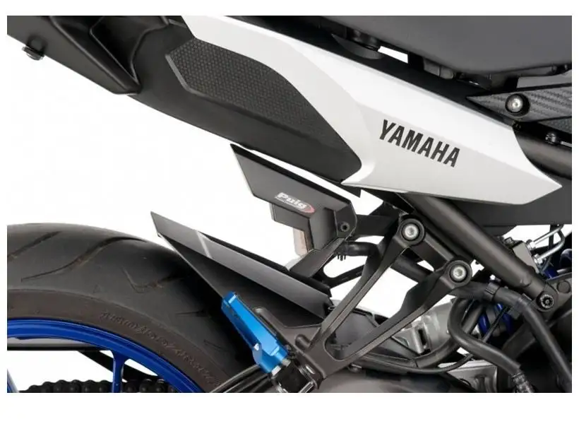 Protezione serbatoio olio freni posteriore Puig per Yamaha MT-09 Tracer 900 15-20 colore nero opaco