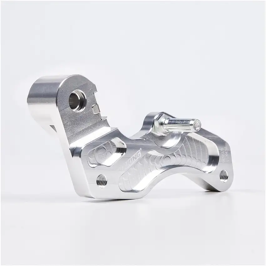 Supporto per pinza freno originale Braking per Honda XR 400 Supermotard 00-05 da utilizzare con disco freno maggiorato diametro 320mm POW21