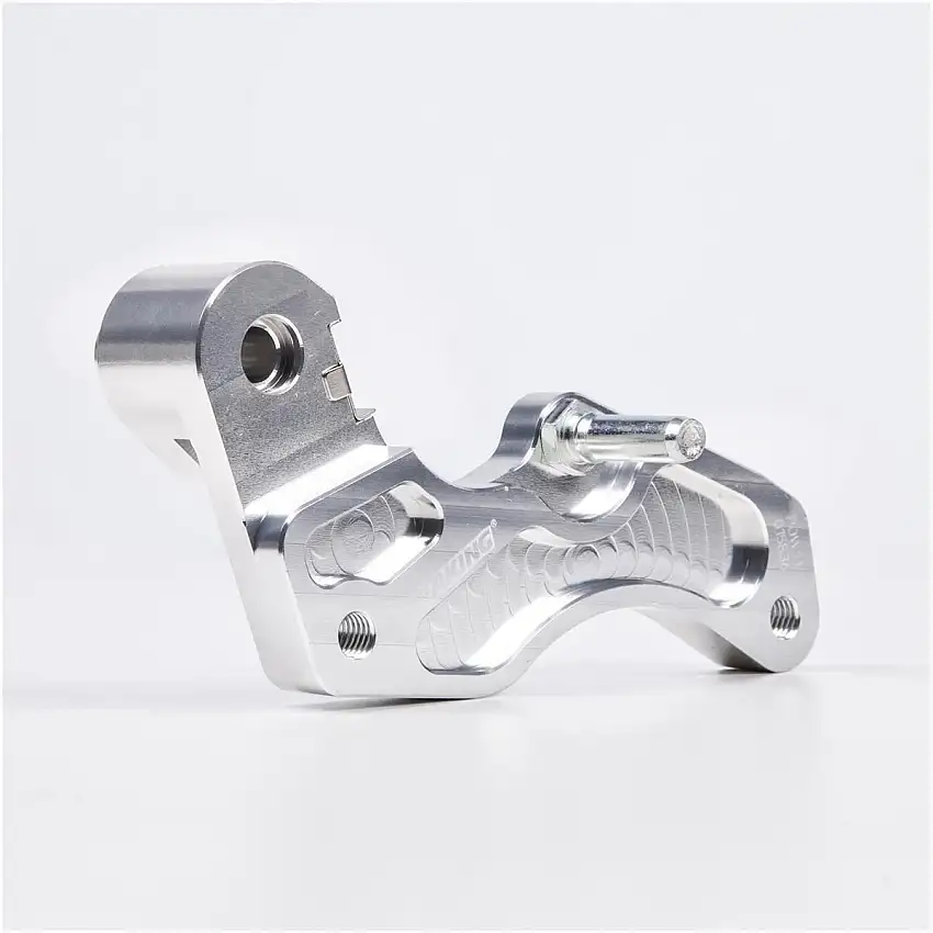 Supporto per pinza freno originale Braking per Husaberg FE 570 10-12 da utilizzare con disco freno maggiorato diametro 280mm PW4021