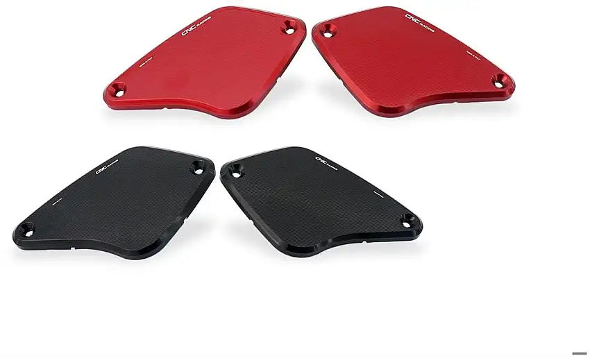 Tappi serbatoi fluido freno e frizione Streaks CNC Racing per Ducati X-Diavel 1262 S 16-23