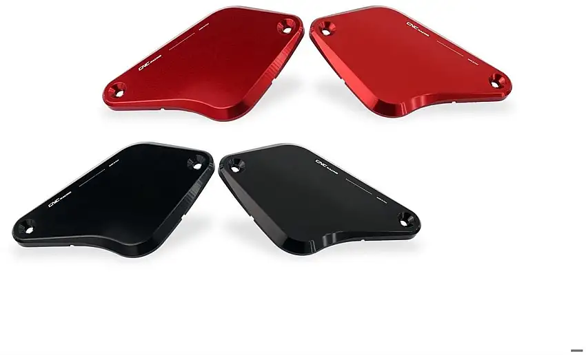 Tappi serbatoi fluido freno e frizione Touch CNC Racing per Ducati X-Diavel 1262 S 16-23