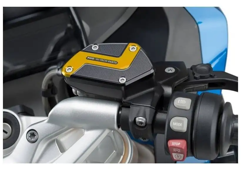 Tappo serbatoio olio freni anteriore Puig per BMW R 1200 GS 13-18 colore oro