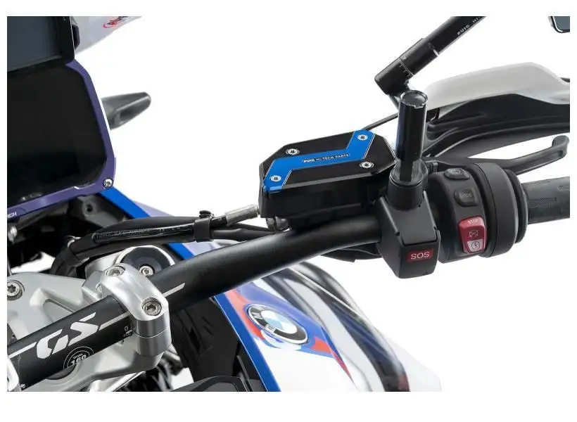 Tappo serbatoio olio freni anteriore Puig per BMW R 1300 GS Adventure 24-25 colore blu