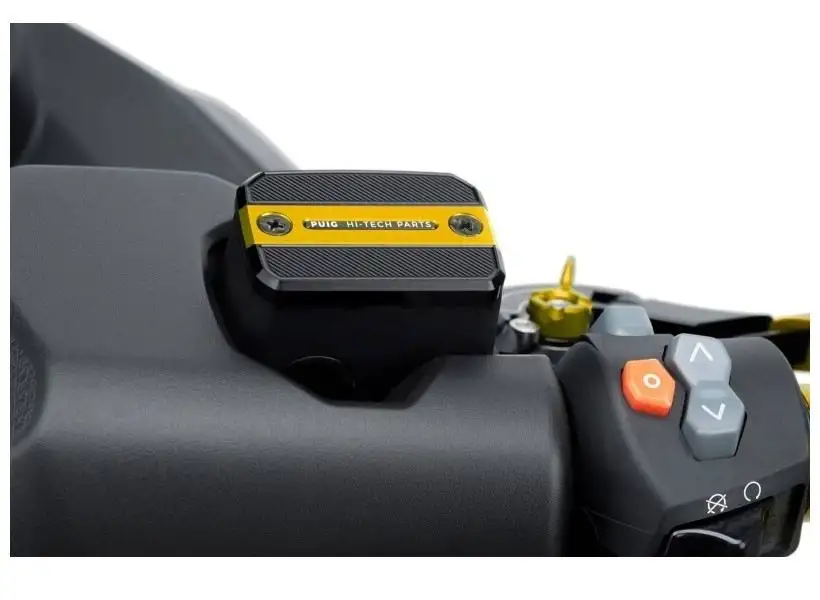 Tappo serbatoio olio freni anteriore Puig per Ducati Monster 821 Dark 15-16 colore oro