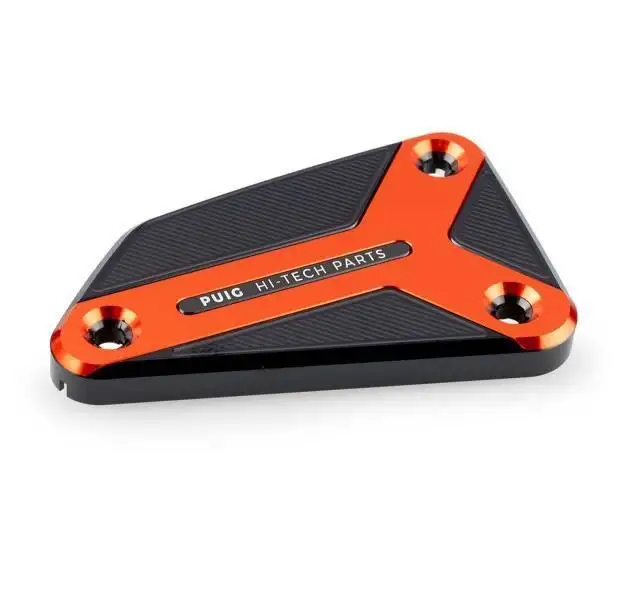 Tappo serbatoio olio freni anteriore Puig per Husqvarna Svartpilen 801 24-25 colore arancione