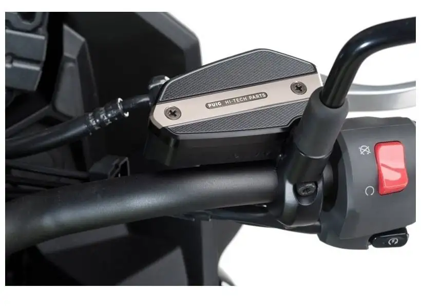 Tappo serbatoio olio freni anteriore Puig per Kawasaki Z 900 17-24 colore silver