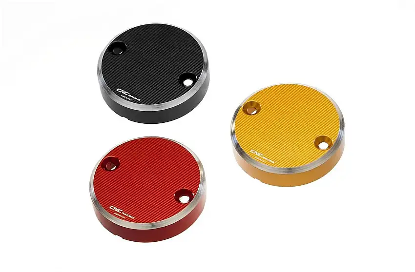 Tappo serbatoio olio freni anteriore Ø56 BICOLOR CNC Racing per Ducati SuperSport 939 S 17-20