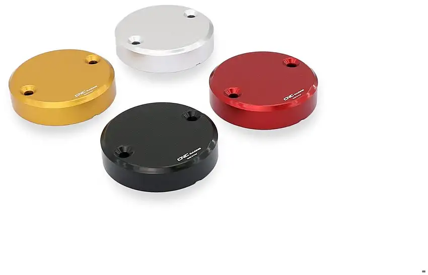 Tappo serbatoio olio freni anteriore Ø56 Streaks CNC Racing per Aprilia RSV 1000 04-08